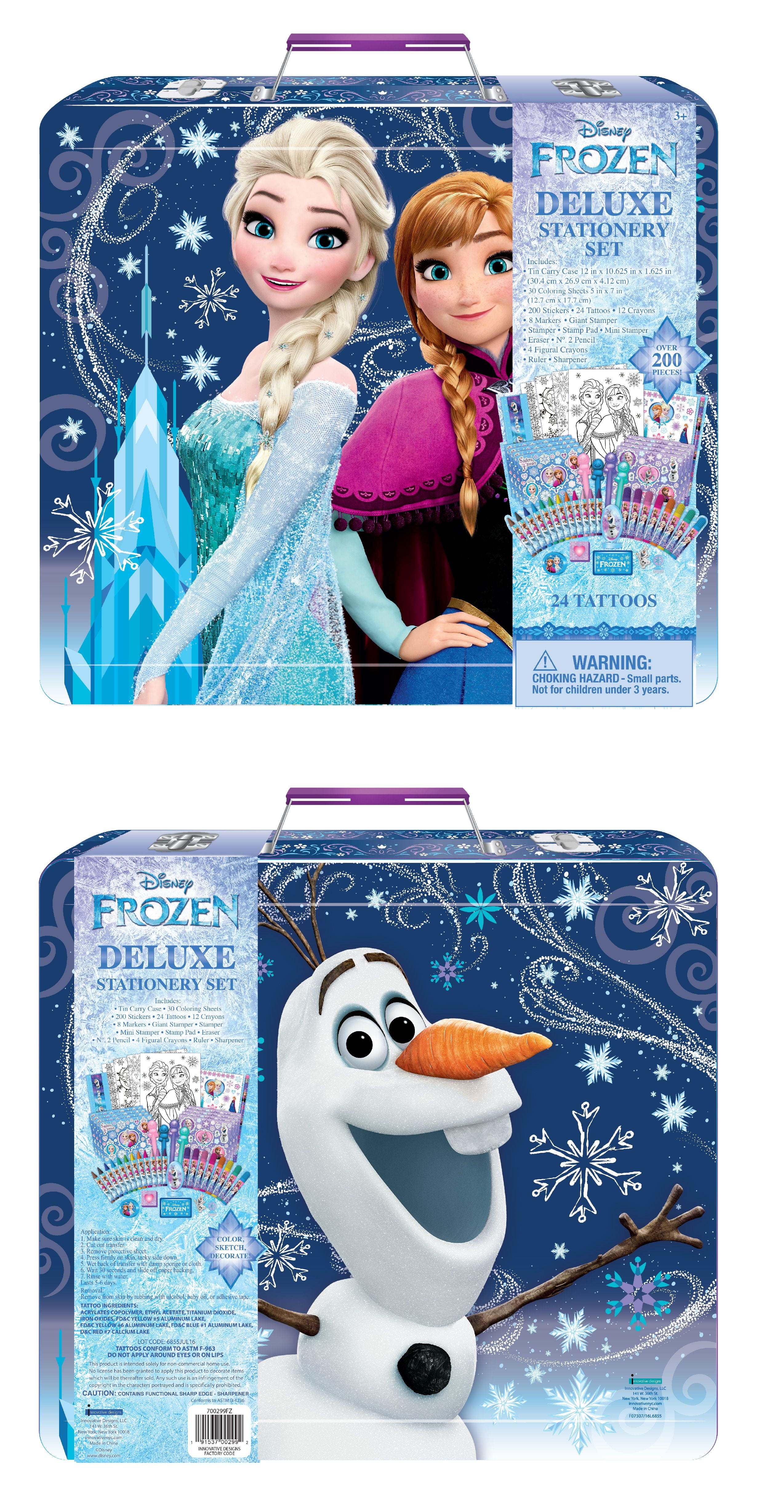 Disney frozen hotsell deluxe stationery set