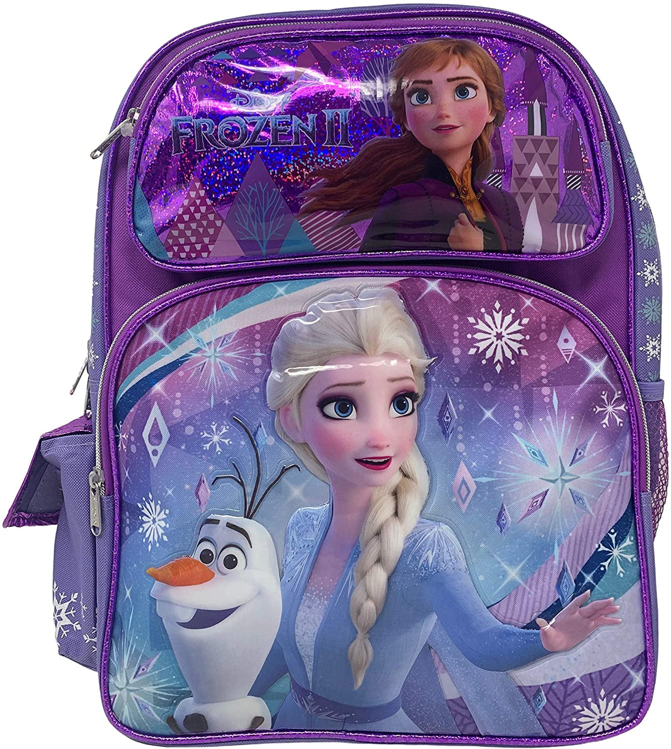 Disney Frozen 11 Mini Backpack Anna Elsa Girls w/ Purple