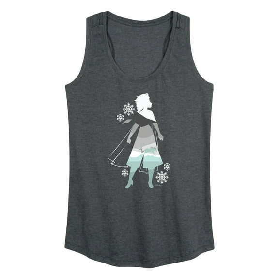 Disney Frozen 2 - Elsa Hero Pose - Women's Racerback Tank Top