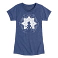 thumbnail image 1 of Disney Frozen 2 - Elsa Snowflake - Toddler & Youth Girls Short Sleeve Graphic T-Shirt, 1 of 5