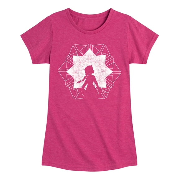 Disney Frozen 2 - Elsa Snowflake - Toddler & Youth Girls Short Sleeve Graphic T-Shirt