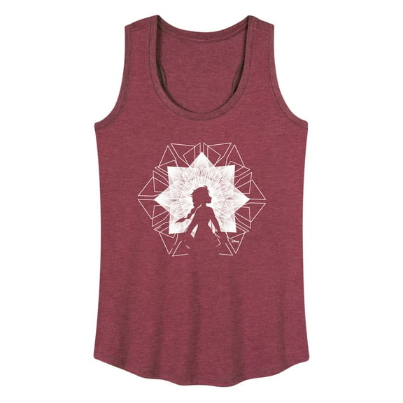 Disney Frozen 2 - Elsa Snowflake - Women's Racerback Tank Top