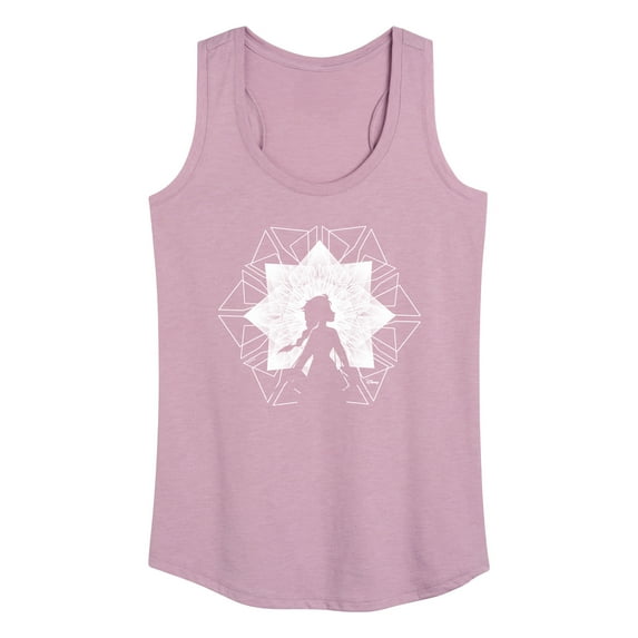 Disney Frozen 2 - Elsa Snowflake - Women's Racerback Tank Top
