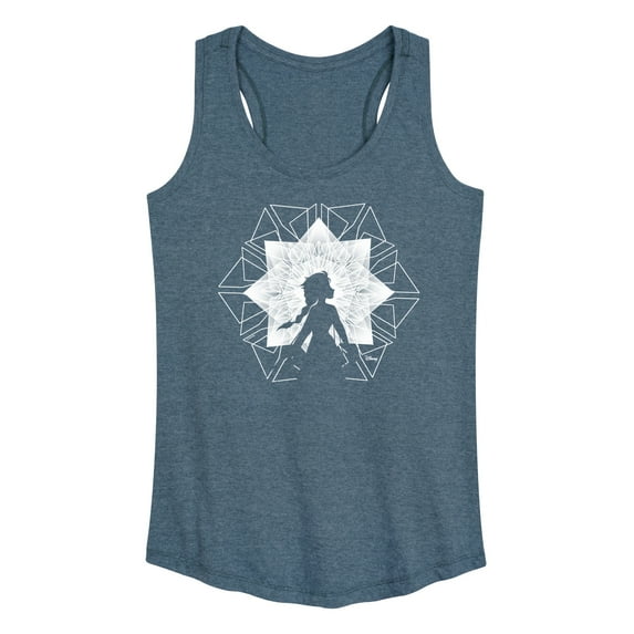 Disney Frozen 2 - Elsa Snowflake - Women's Racerback Tank Top