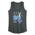 thumbnail image 1 of Disney Frozen 2 - Elsa Winter Wonders Christmas - Women's Racerback Tank Top, 1 of 5