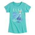 thumbnail image 1 of Disney Frozen 2 - Elsa Winter Wonders - Toddler & Youth Girls Short Sleeve Graphic T-Shirt, 1 of 5