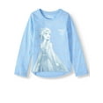 thumbnail image 1 of Disney Frozen 2 Elsa and Anna Graphic Hi-Lo Long Sleeve T-Shirt (Little Girls & Big Girls), 1 of 2