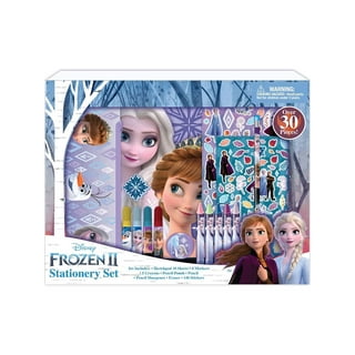 Frozen Paint with Water Super Set for Girls Kids Bundle ~ Deluxe Mess-Free Book with Water Surprise Brush with Mini Coloring Book and Stickers