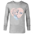 thumbnail image 1 of Disney Frozen 2 Elsa and Bruni Make Today Magic Heart - Long Sleeve T-Shirt for Men - Customized-Athletic Heather, 1 of 5