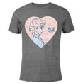 thumbnail image 1 of Disney Frozen 2 Elsa and Bruni Make Today Magic Heart - Short Sleeve Blended T-Shirt for Adults - Customized-Dark Heather, 1 of 5