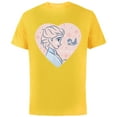 thumbnail image 1 of Disney Frozen 2 Elsa and Bruni Make Today Magic Heart - Short Sleeve Cotton T-Shirt for Adults - Customized-Yellow, 1 of 5