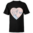 thumbnail image 1 of Disney Frozen 2 Elsa and Bruni Make Today Magic Heart - Short Sleeve T-Shirt for Kids - Customized-Black, 1 of 5