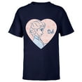 thumbnail image 1 of Disney Frozen 2 Elsa and Bruni Make Today Magic Heart - Short Sleeve T-Shirt for Kids - Customized-Navy, 1 of 5