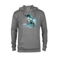 thumbnail image 1 of Disney Frozen 2 Elsa and The Nokk T-Shirt - Pullover Hoodie for Adults - Customized-Graphite Heather, 1 of 5
