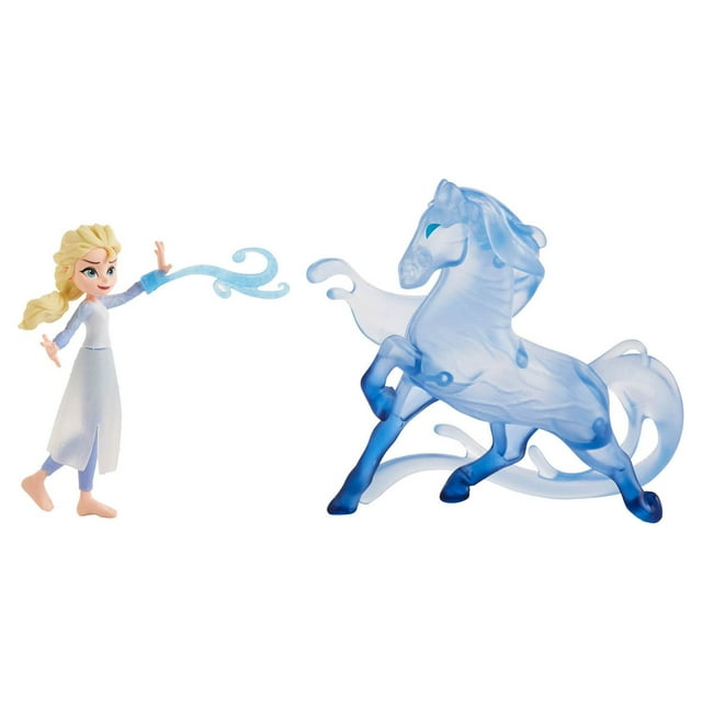 Disney Frozen 2 Elsa and the Nokk Small Doll Playset, Includes Doll and Nokk Figure