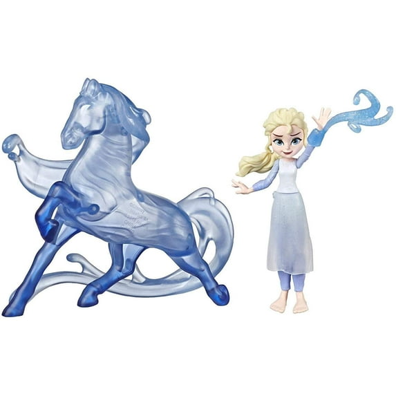Disney Frozen 2 Elsa and the Nokk Small Doll Playset, Includes Doll and Nokk Figure