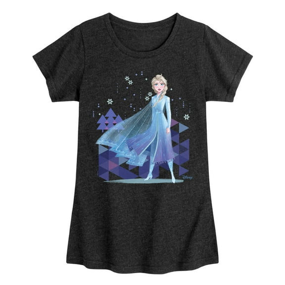 Disney Frozen 2 - Elsa's Winter - Toddler & Youth Girls Short Sleeve Graphic T-Shirt