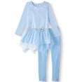 thumbnail image 1 of Disney Frozen 2 Exclusive Princess Elsa or Anna Cosplay Fashion Top and Legging, 2-Piece Outfit Set (Little Girls & Big Girls), 1 of 2