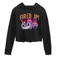thumbnail image 1 of Disney Frozen 2 - Fired Up - Juniors Cropped Pullover Hoodie, 1 of 5