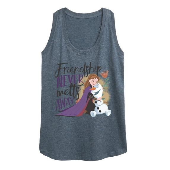 Disney Frozen 2 - Friendship Never Melts Away - Women's Racerback Tank Top