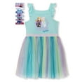 thumbnail image 1 of Disney Frozen 2 Girls 4-6X "Stronger Together" Tutu Dress With Matching Hair Ties, 1 of 3