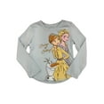 thumbnail image 1 of Disney Frozen 2 Girls Elsa Anna & Olaf Courage Is Calling Blue Shirt 2T, 1 of 1