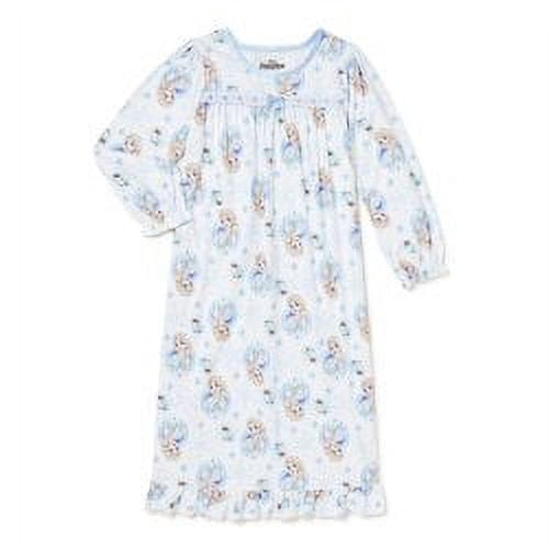 Disney Frozen 2 Girls Long Sleeve Nightgown, Sizes 4-10