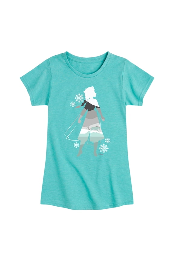Disney Frozen 2 - Hero Pose Elsa - Toddler & Youth Girls Short Sleeve Graphic T-Shirt
