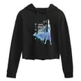 thumbnail image 1 of Disney Frozen 2 - It's So Much Fun Being A Sister Elsa - Juniors Cropped Pullover Hoodie, 1 of 5