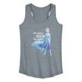 thumbnail image 1 of Disney Frozen 2 - It's So Much Fun Being A Sister Elsa - Women's Racerback Tank Top, 1 of 5