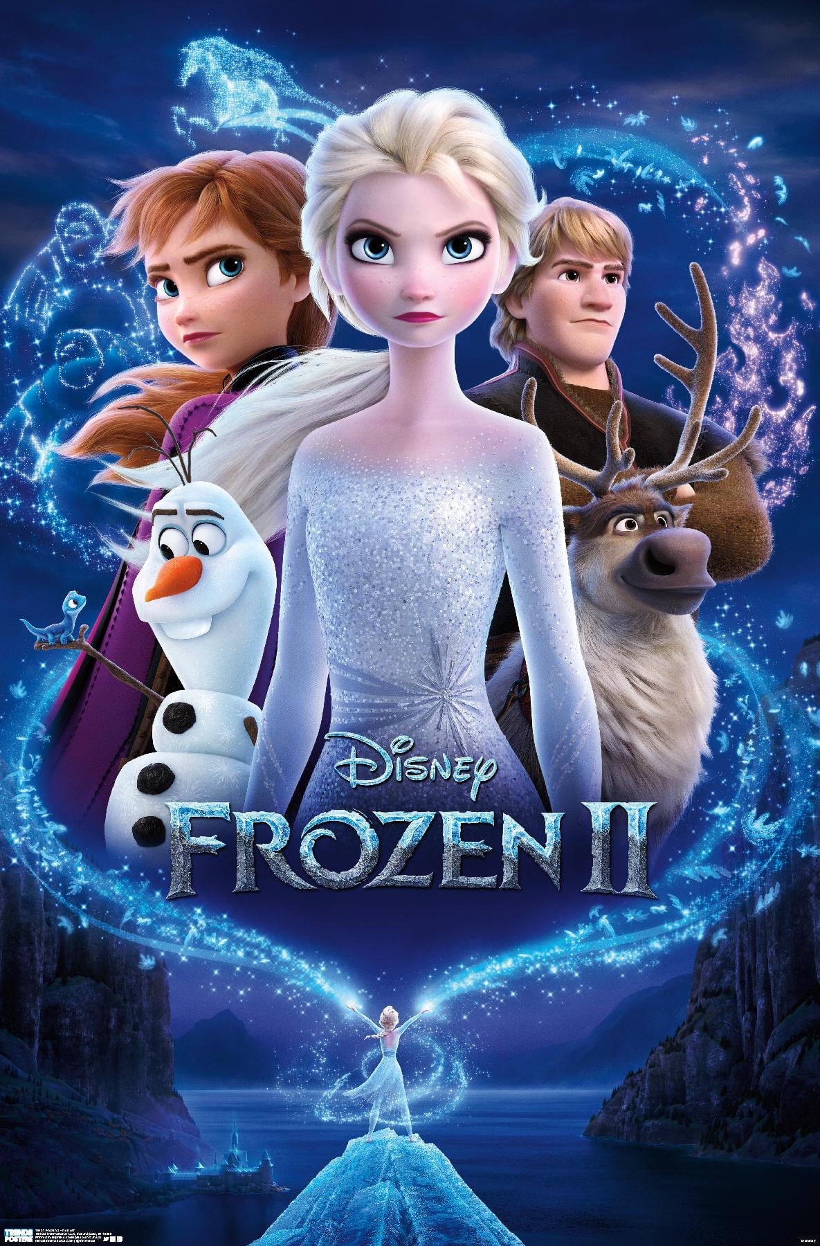 Disney Frozen 2 - Key Art Wall Poster, 14.725