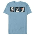 thumbnail image 1 of Disney Frozen 2 Kristoff, Sven, and Olaf T-Shirt- Short Sleeve Blended T-Shirt for Adults - Customized-Celadon Snow Heather, 1 of 5