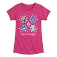 thumbnail image 1 of Disney Frozen 2 - Magic Of Snowflake - Toddler & Youth Girls Short Sleeve Graphic T-Shirt, 1 of 5
