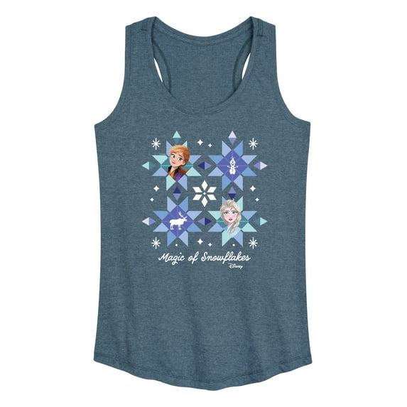 Disney Frozen 2 - Magic Of Snowflake - Women's Racerback Tank Top