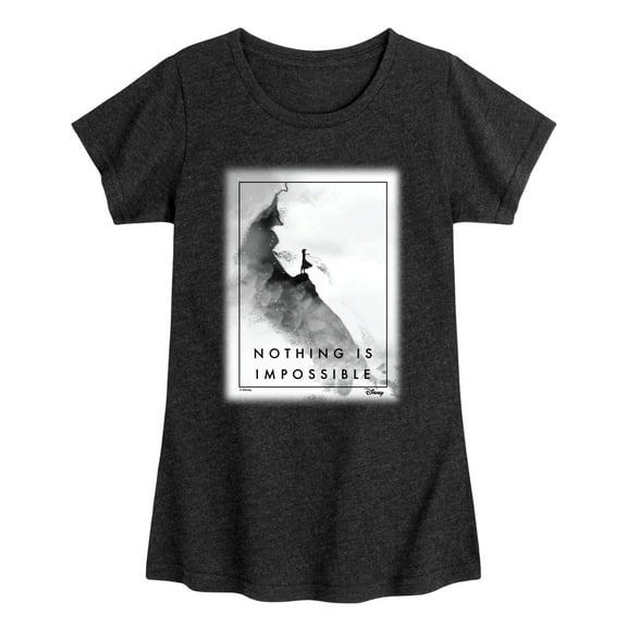 Disney Frozen 2 - Nothing Is Impossible Elsa - Toddler & Youth Girls Short Sleeve Graphic T-Shirt