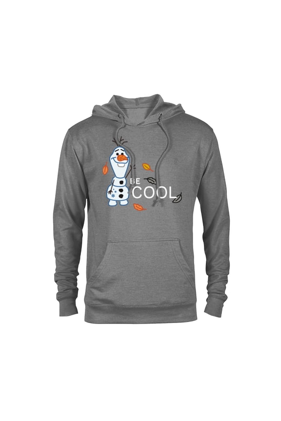 Frozen 2 Olaf Be Cool T-Shirt - Pullover Hoodie for Adults - Customized-Graphite Heather