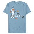 thumbnail image 1 of Disney Frozen 2 Olaf Be Cool T-Shirt- Short Sleeve Blended T-Shirt for Adults - Customized-Ocean Blue, 1 of 5