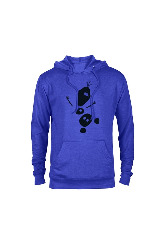 Frozen 2 Olaf Falling Silhouette - Pullover Hoodie for Adults - Customized-Royal