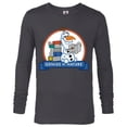 thumbnail image 1 of Disney Frozen 2 Olaf and Books Genius By Nature - Long Sleeve T-Shirt for Men - Customized-Charcoal Heather, 1 of 5