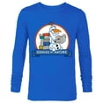 thumbnail image 1 of Disney Frozen 2 Olaf and Books Genius By Nature - Long Sleeve T-Shirt for Men - Customized-Royal, 1 of 5