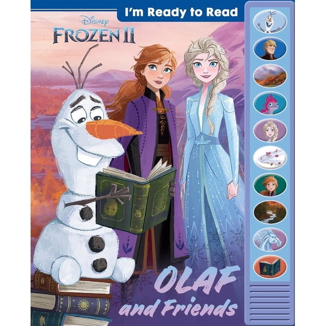 Olaf Book Charters Disney Frozen 2: Olaf and Friends I'm Ready to Read Sound Book ...