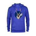 thumbnail image 1 of Disney Frozen 2 Olaf and Sven T-Shirt - Pullover Hoodie for Adults - Customized-Royal Heather, 1 of 5