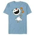 thumbnail image 1 of Disney Frozen 2 Olaf in the Wind T-Shirt- Short Sleeve Blended T-Shirt for Adults - Customized-Ocean Blue, 1 of 5