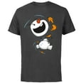 thumbnail image 1 of Disney Frozen 2 Olaf in the Wind T-Shirt - Short Sleeve Cotton T-Shirt for Adults - Customized-Charcoal, 1 of 5