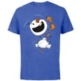 thumbnail image 1 of Disney Frozen 2 Olaf in the Wind T-Shirt - Short Sleeve Cotton T-Shirt for Adults - Customized-Royal Heather, 1 of 5