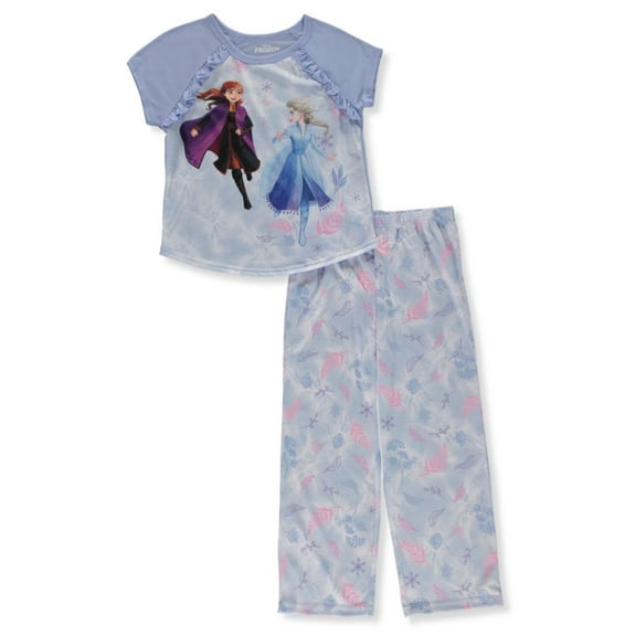Disney Frozen 2-Piece Pajamas Set - blue/multi, 6 - 7 (Little Girls)