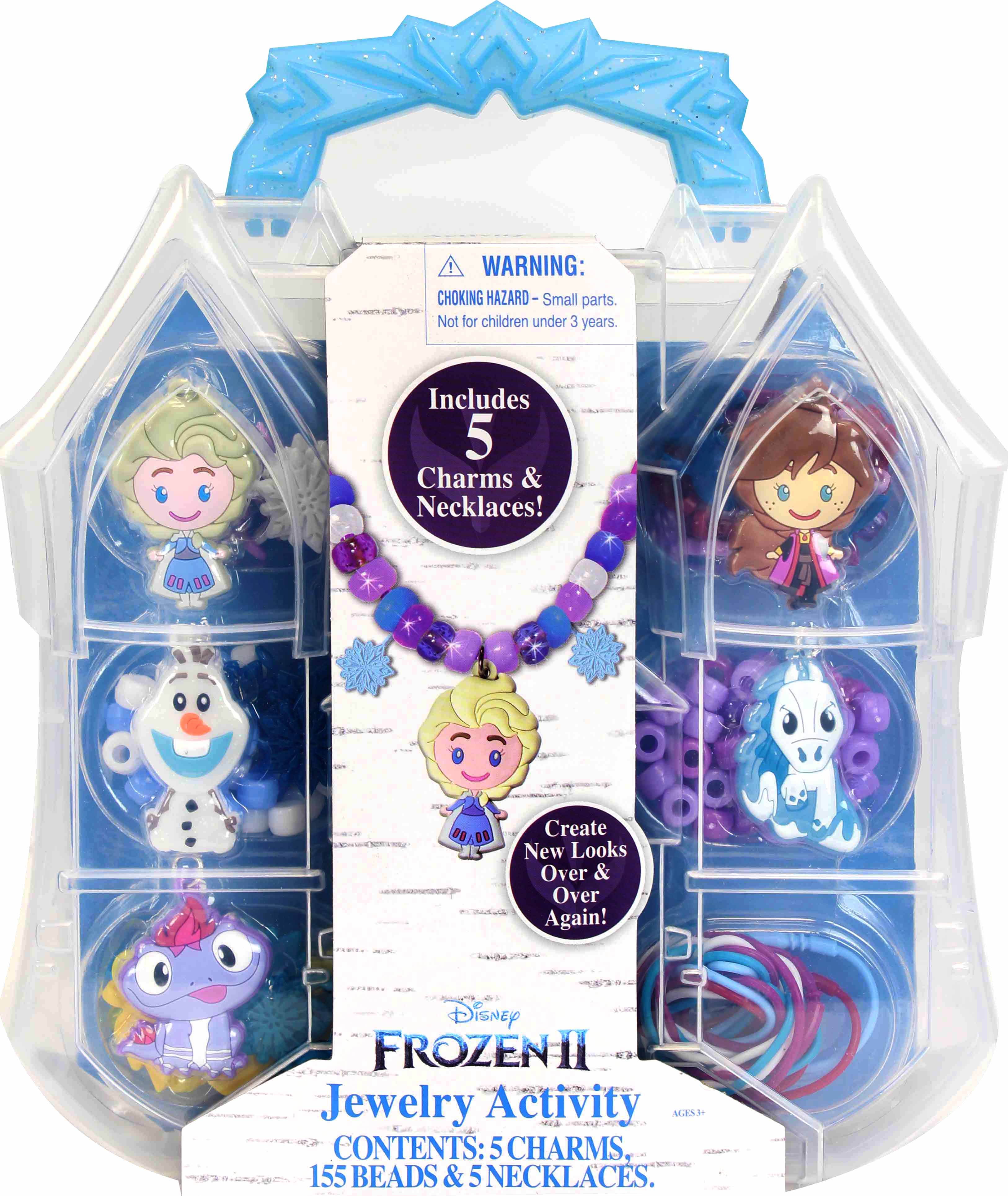 Disney Frozen 2 Plastic Jewelry Activity Set - multi character, multicolored - image 1 of 5