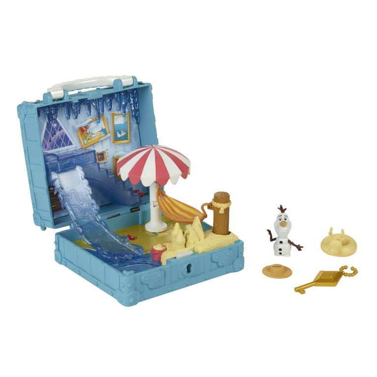 Disney Frozen 2 Portable Pop up Bedroom Playset with Olaf Doll Playset