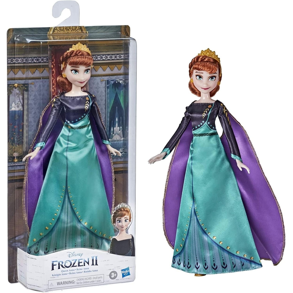 Disney Frozen 2 Queen Anna Doll Playset, 6 Pieces - Walmart.com