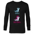 thumbnail image 1 of Disney Frozen 2 Salamander Chill vs No Chill - Long Sleeve T-Shirt for Men -Customized-Black, 1 of 5